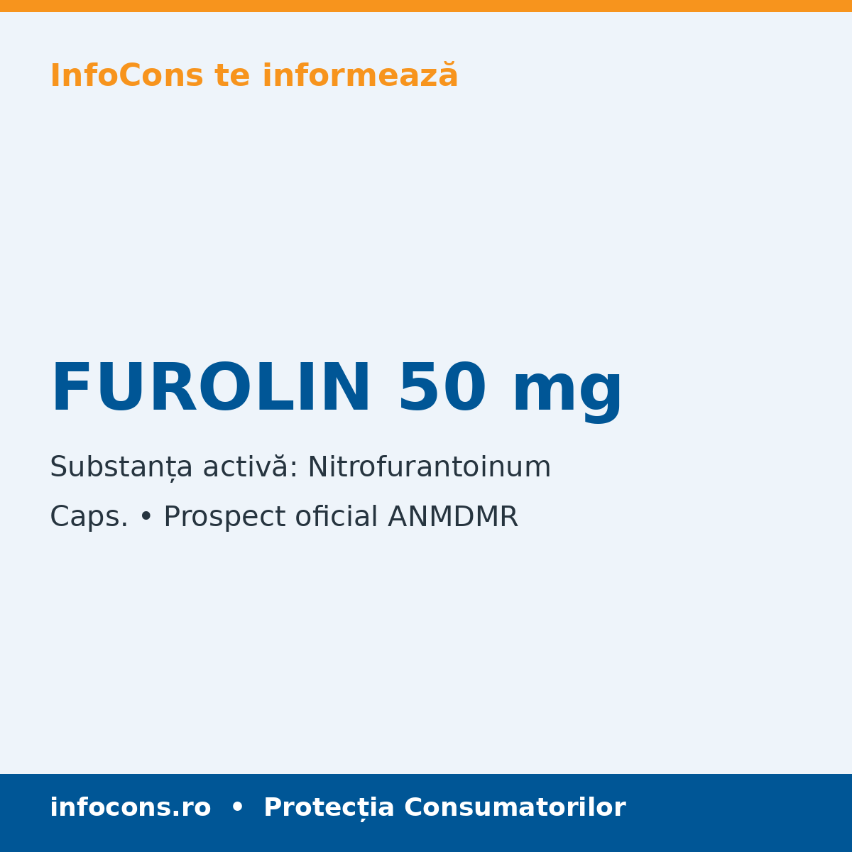 FUROLIN 50 mg - Prospect Medical - InfoCons