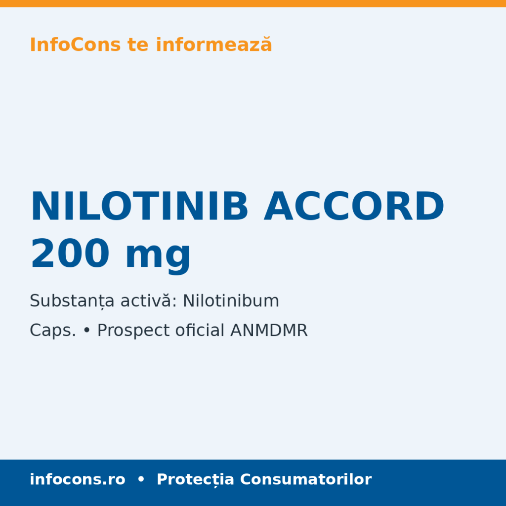 NILOTINIB ACCORD 200 mg - Prospect Medical - InfoCons