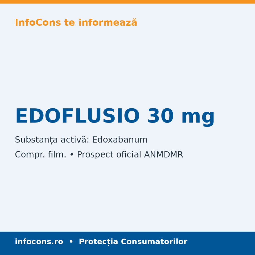 EDOFLUSIO 30 mg - Prospect Medical - InfoCons