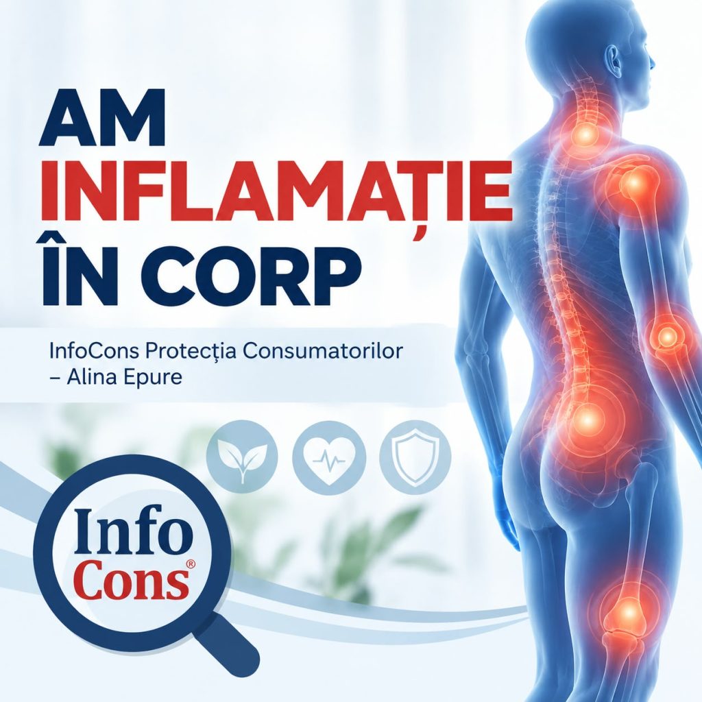 „AM INFLAMAȚIE ÎN CORP.” CE ÎNSEAMNĂ, DE FAPT, EXPRESIA PE CARE O AUZIM PESTE TOT ? - InfoCons Protecția Consumatorilor – Alina Epure