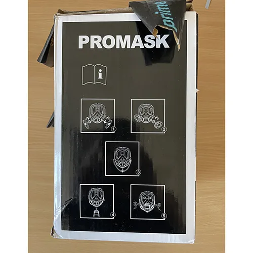 Mască respiratorie de protecție completă, reutilizabilă cu filtre pentru praf, vopsea pulverizată, sudură, substanțe chimice, spray-uri etc.