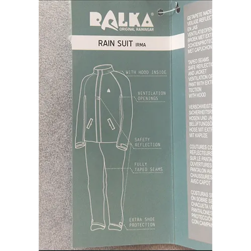 Ralka - Costum de ploaie
