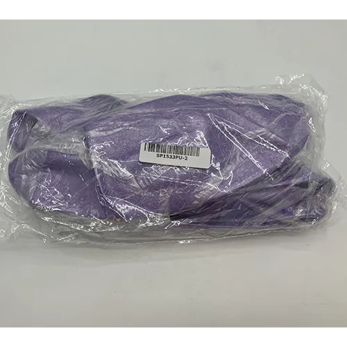 Mingea de yoga mov din PVC moale.
