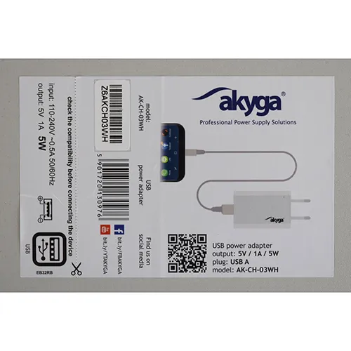 Akyga - &Icirc;ncărcător USB