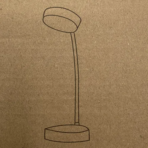 Lampă de birou.
