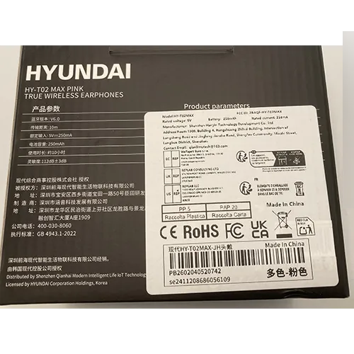 Hyundai - Căști Bluetooth