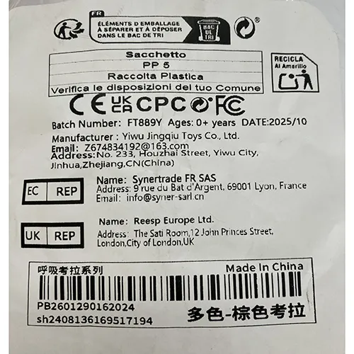Jucărie electrică moale &icirc;n formă de urs koala cu funcție de respirație.