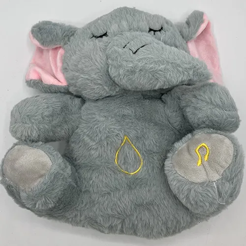 Jucărie de pluș elefant cu difuzor.