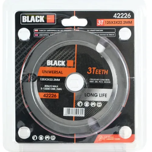 Black - P&acirc;nză de ferăstrău circular