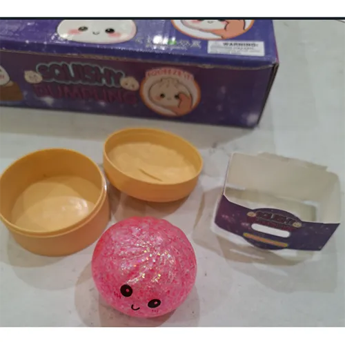 Jucărie senzorială &icirc;n formă de jucărie găluște squishy &icirc;n diferite culori, umplută cu margele de apă.