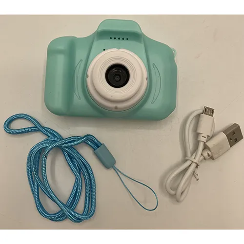 Cameră de jucărie destinată copiilor, cu cablu USB.