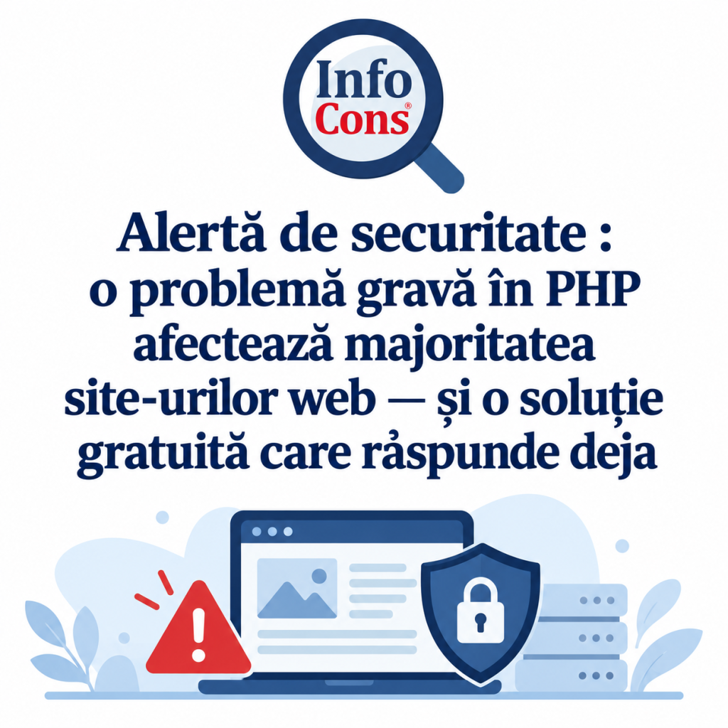 Alertă de securitate o problemă gravă în PHP afectează majoritatea site-urilor web — și o soluție gratuită care răspunde deja — InfoCons Protecția Consumatorilor de IT