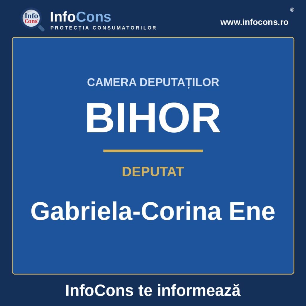 Camera Deputaților și deputata Gabriela-Corina Ene – InfoCons te informează