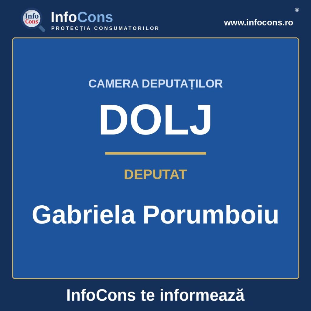 Camera Deputaților și deputata Gabriela Porumboiu – InfoCons te informează