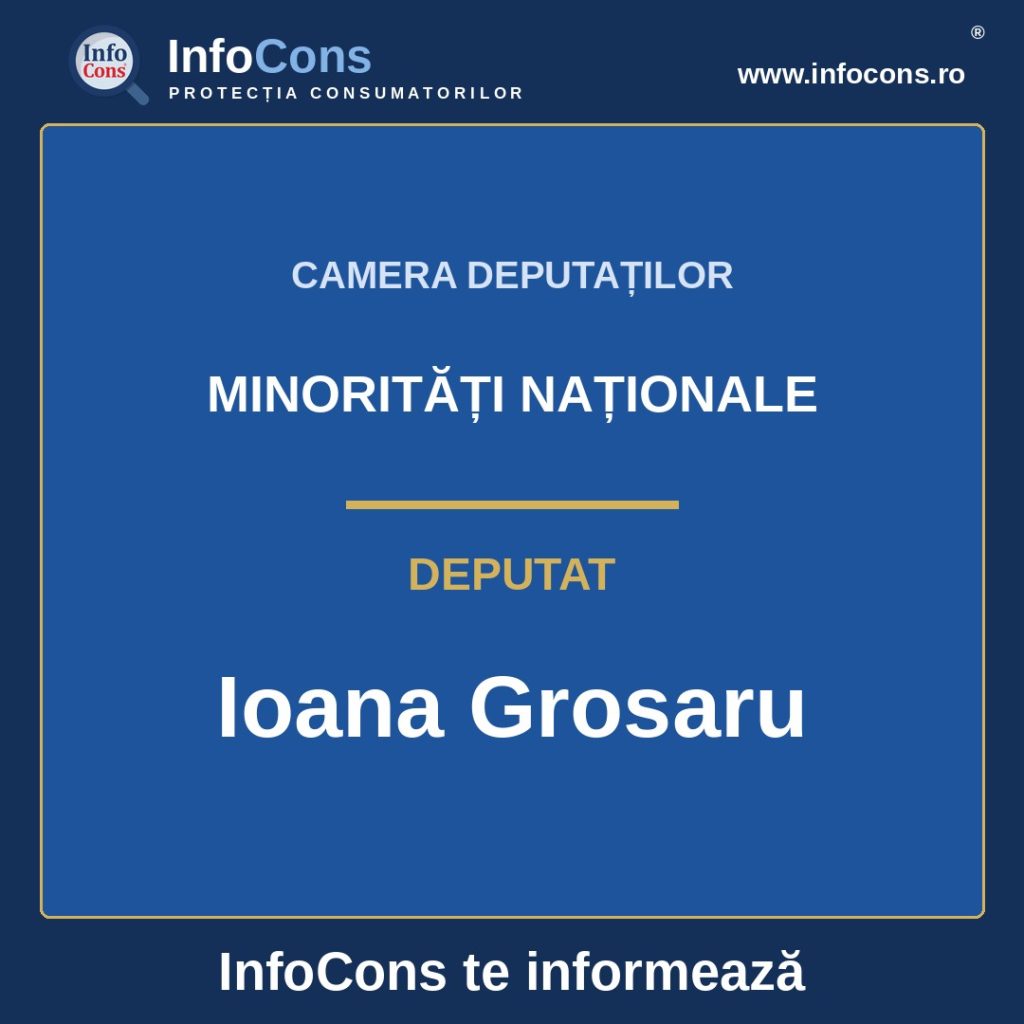 Camera Deputaților și deputata Ioana Grosaru &ndash; InfoCons te informează