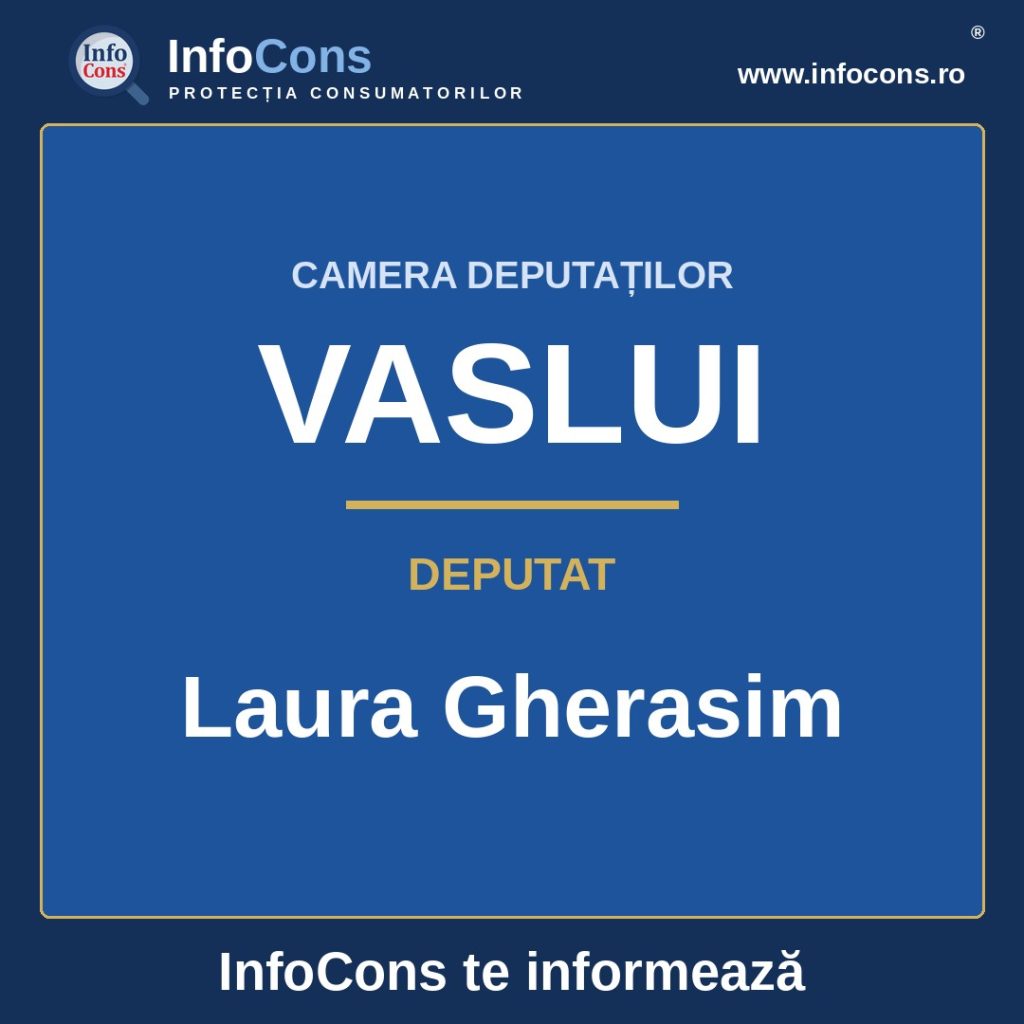 Camera Deputaților și deputata Laura Gherasim &ndash; InfoCons te informează