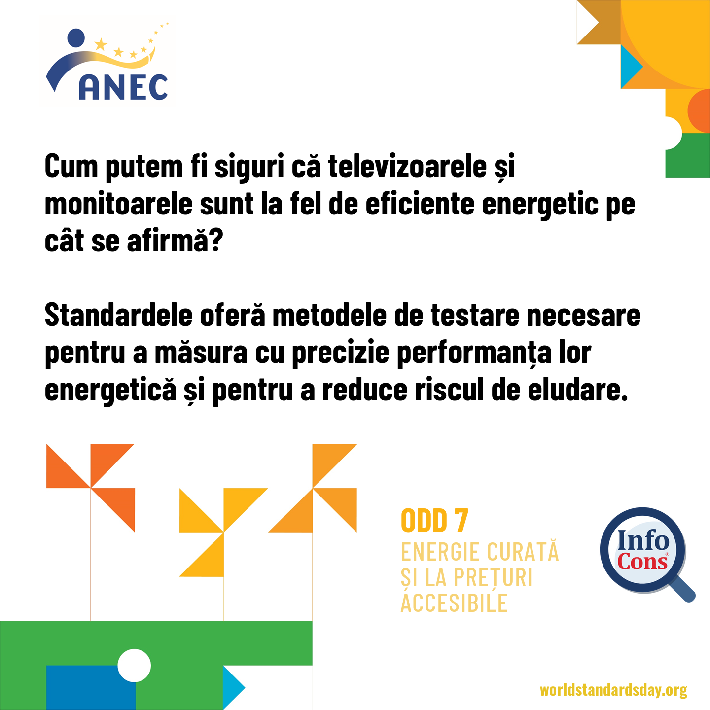 Cât de eficiente energetic sunt televizoarele și monitoarele - InfoCons te informează de Ziua Mondială a Standardizării 2026