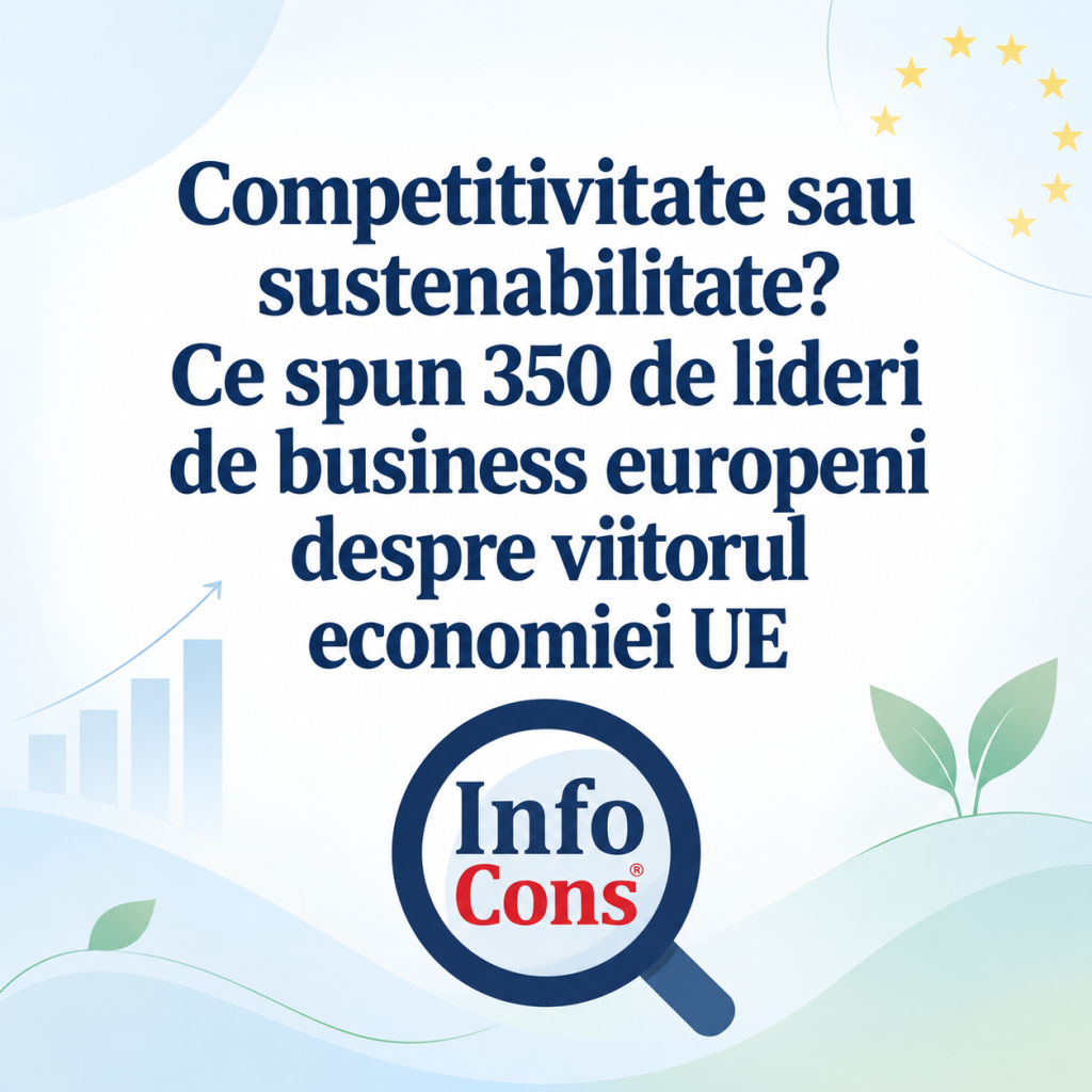 Competitivitate sau sustenabilitate ? Ce spun 350 de lideri de business europeni despre viitorul economiei UE