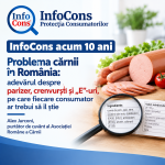InfoCons acum 10 ani - Problema cărnii în România adevărul despre parizer, crenvurști și „E”-uri, pe care fiecare consumator ar trebui să îl știe