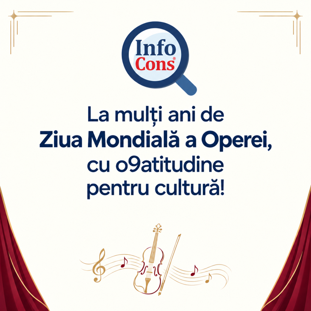 La mulți ani de Ziua Mondială a Operei , cu o9atitudine pentru cultură ! InfoCons &ndash; Protecția Consumatorilor