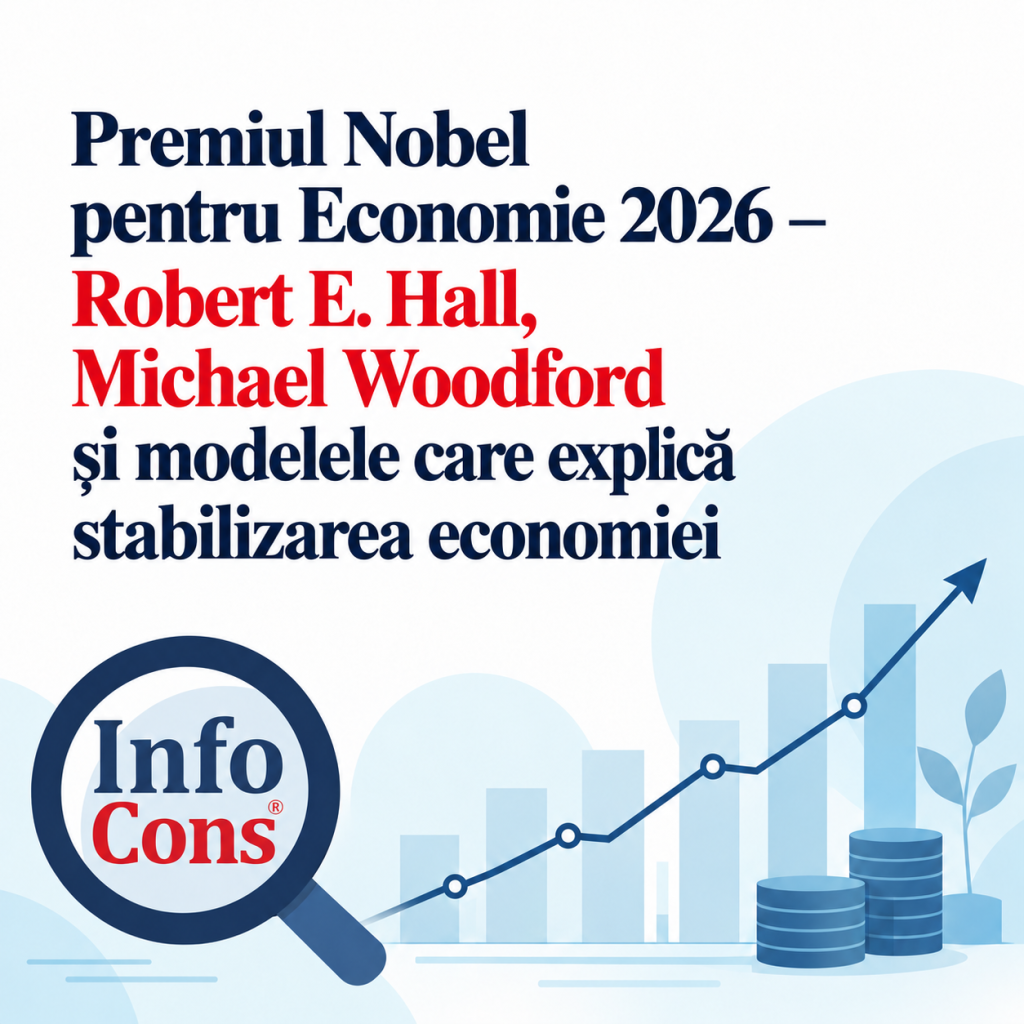 Premiul Nobel pentru Economie 2026 – Robert E. Hall, Michael Woodford și modelele care explică stabilizarea economiei