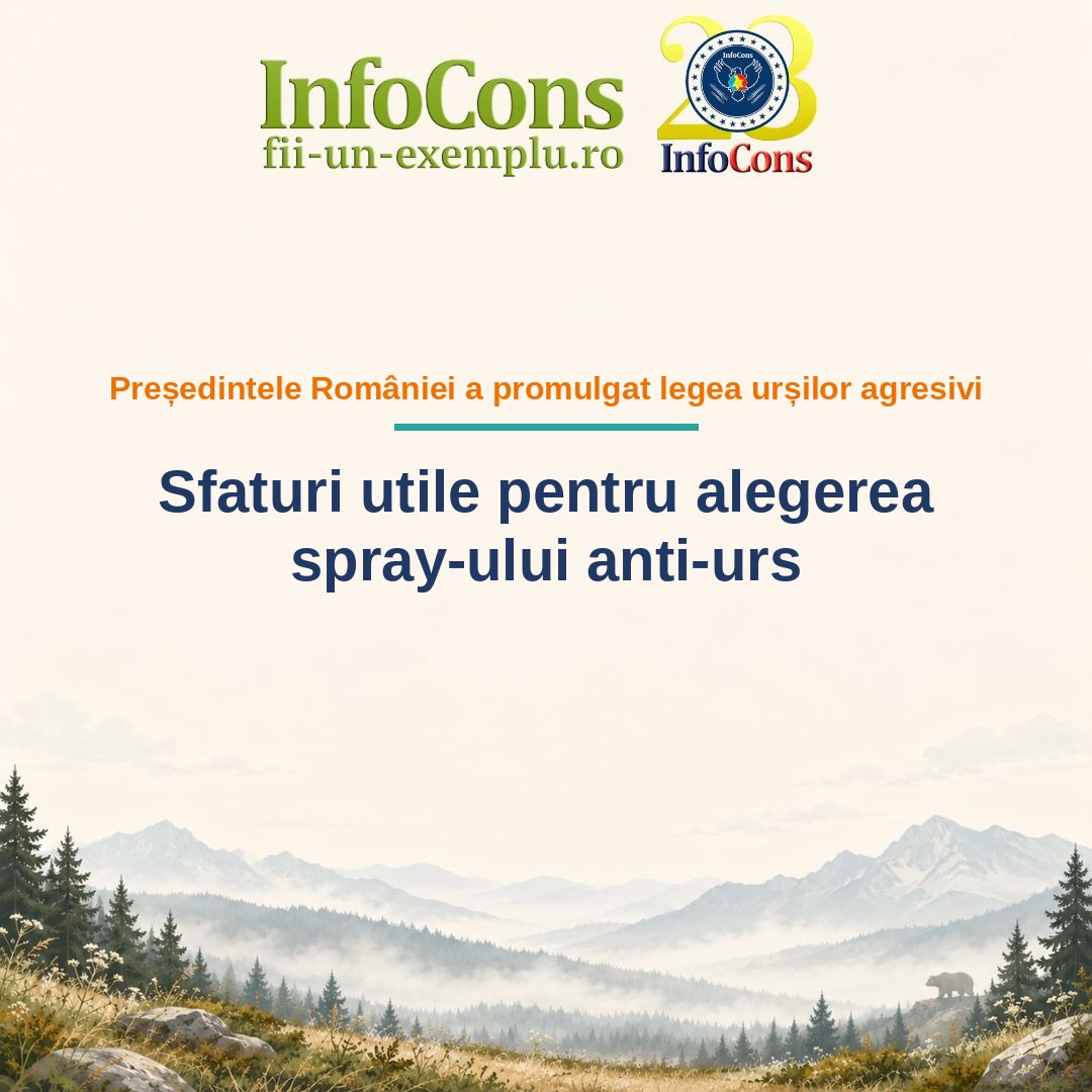 Președintele României a promulgat legea urșilor agresivi - Sfaturi utile pentru alegerea spray-ului anti urs - Fii un Exemplu - Protecția Mediului