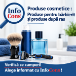 Produse cosmetice : Produse pentru bărbierit și produse după ras - Verifică ce cumperi ! Alege informat cu InfoCons !