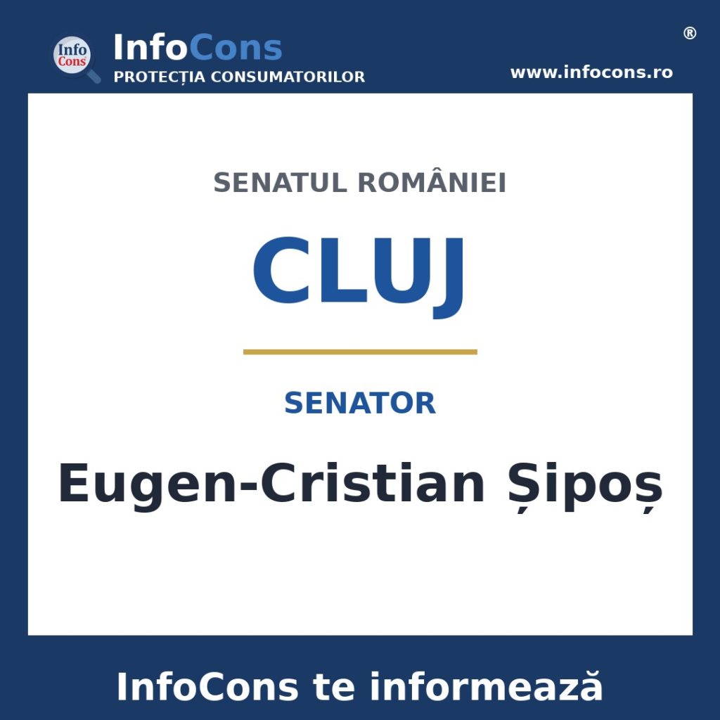 Senatul României și senatorul Eugen-Cristian Șipoș – InfoCons te informează