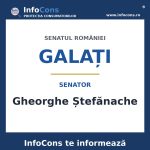 Senatul României și senatorul Gheorghe Ștefănache – InfoCons te informează