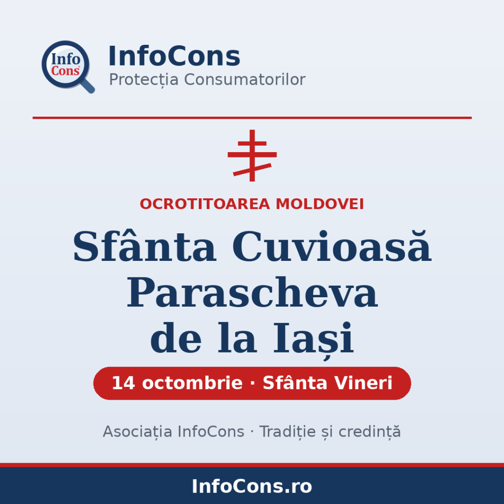 Sfanta Cuvioasa Parascheva de la Iasi - 14 octombrie