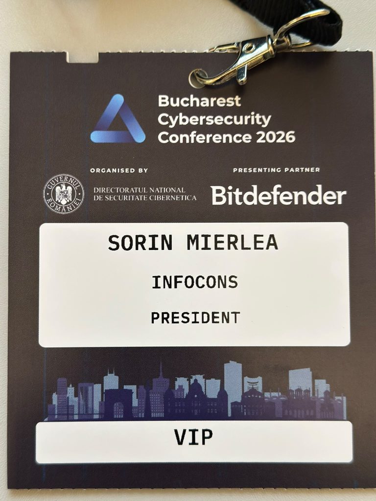 Sorin Mierlea Bucharest Cybersecurity Conference