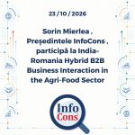 Sorin Mierlea , Președintele InfoCons , participă la India–Romania Hybrid B2B Business Interaction in the Agri-Food Sector