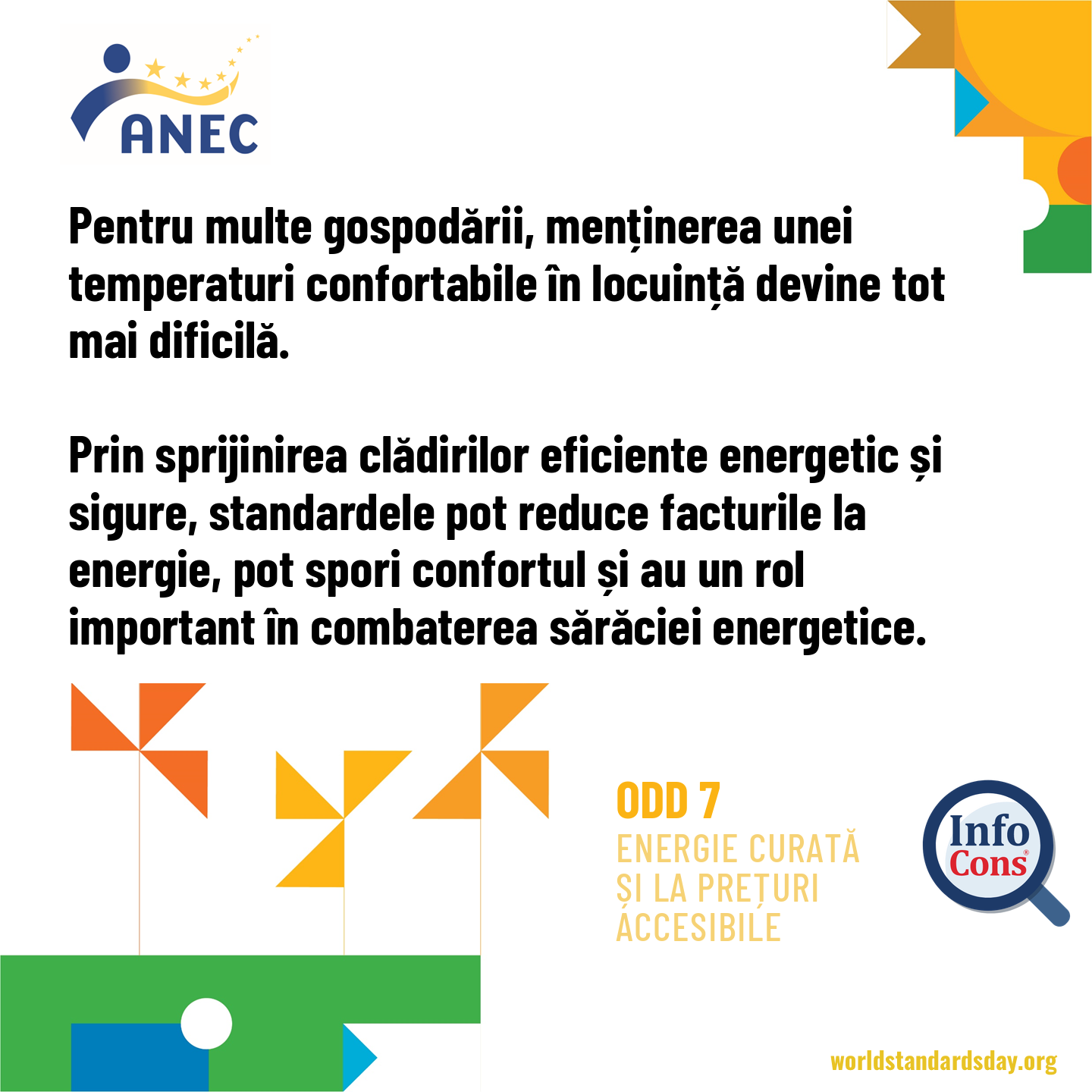 Standardele reduc facturile și combat sărăcia energetică - InfoCons te informează de Ziua Mondială a Standardizării 2026