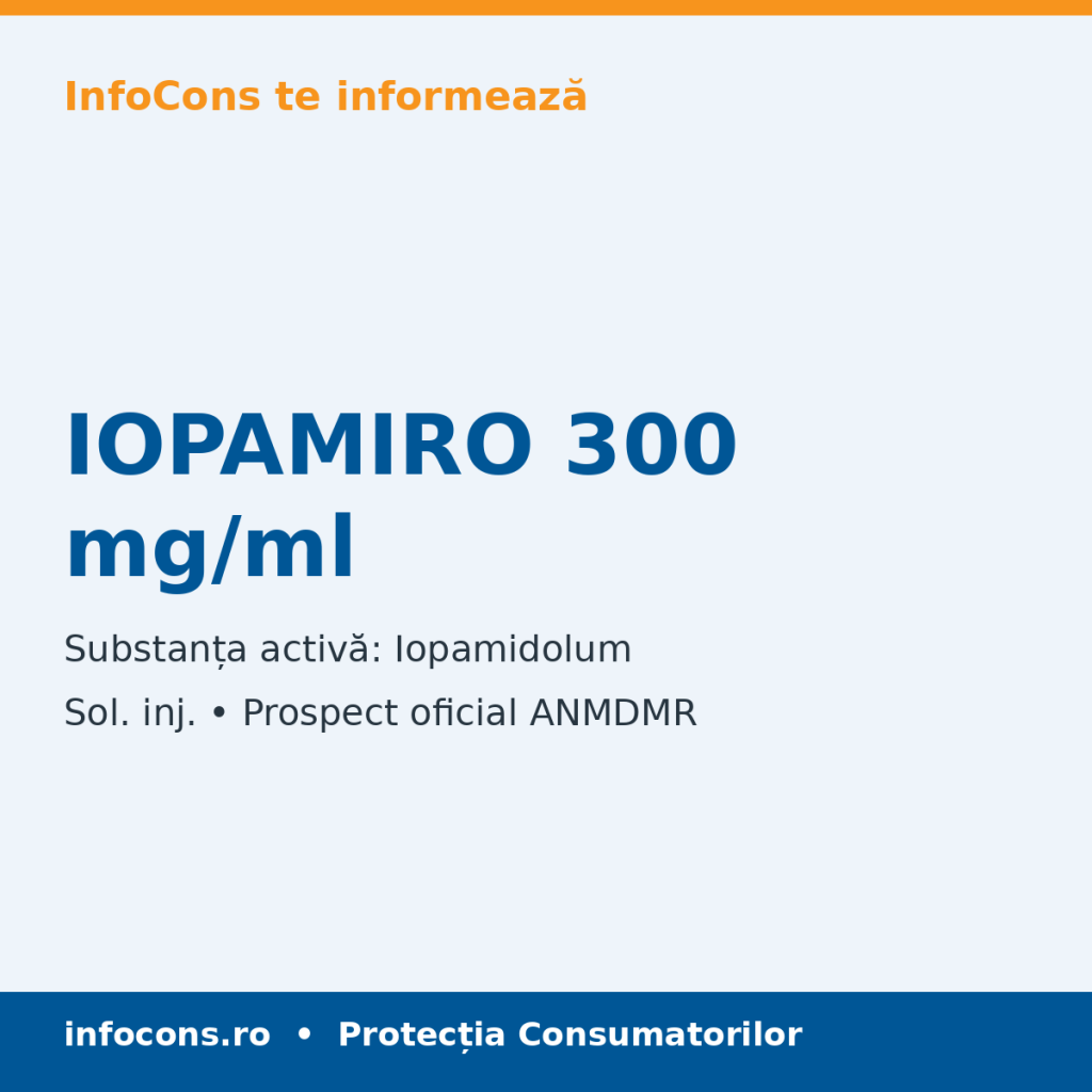 IOPAMIRO 300 mg/ml - Prospect Medical - InfoCons