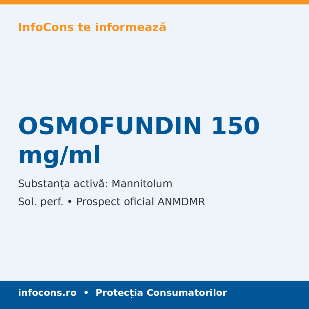 OSMOFUNDIN 150 mg/ml - Prospect Medical - InfoCons