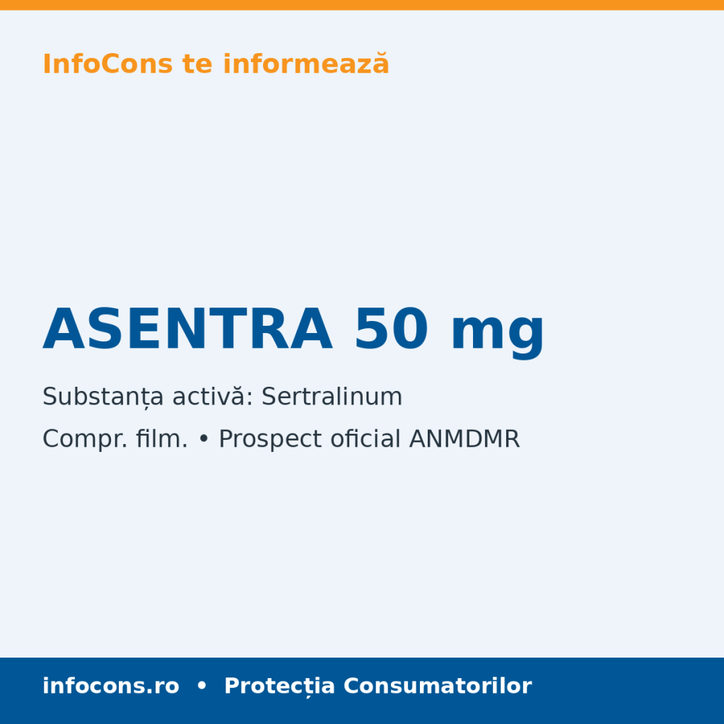 ASENTRA 50 mg - Prospect Medical - InfoCons