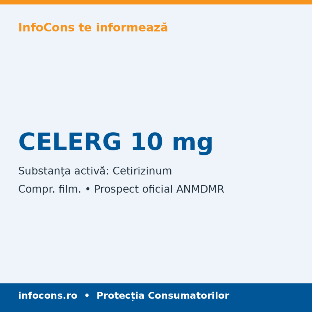 CELERG 10 mg - Prospect Medical - InfoCons