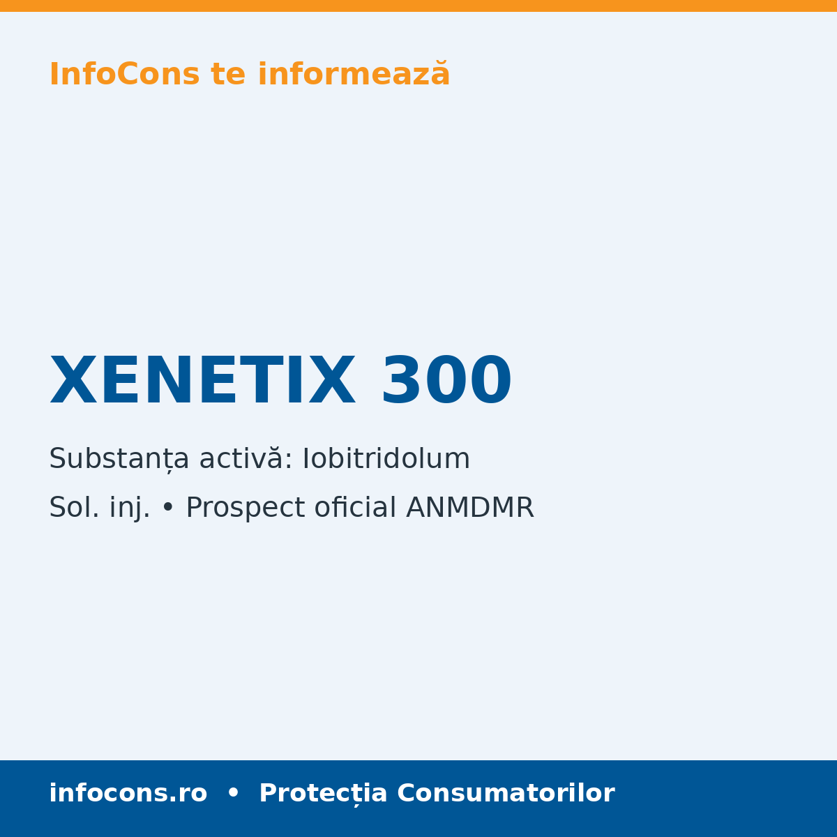 XENETIX 300 - Prospect Medical - InfoCons