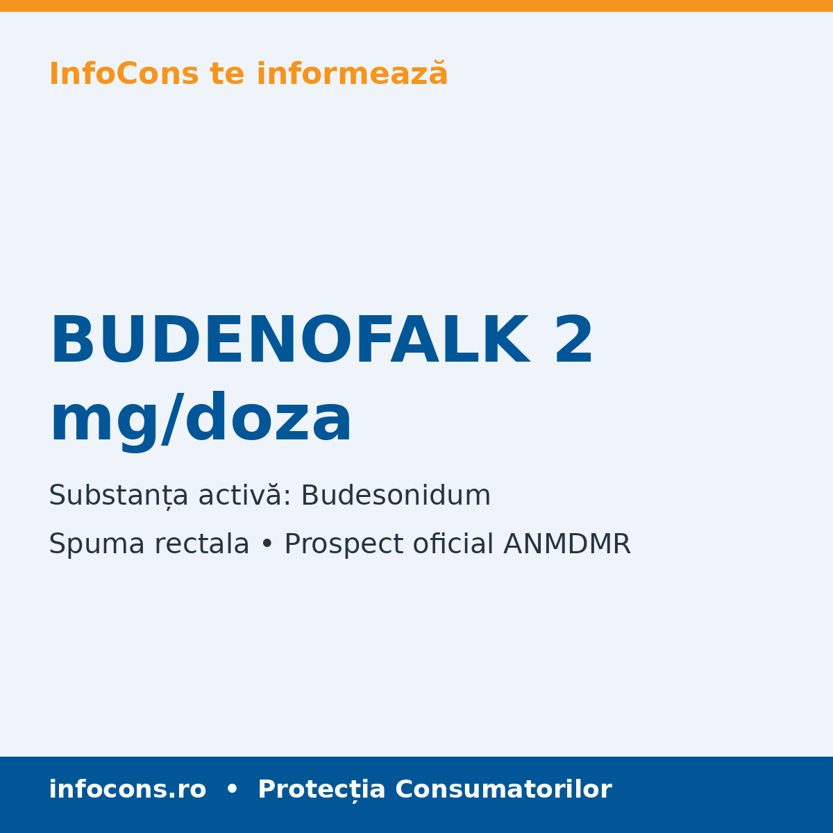 BUDENOFALK 2 mg/doza - Prospect Medical - InfoCons