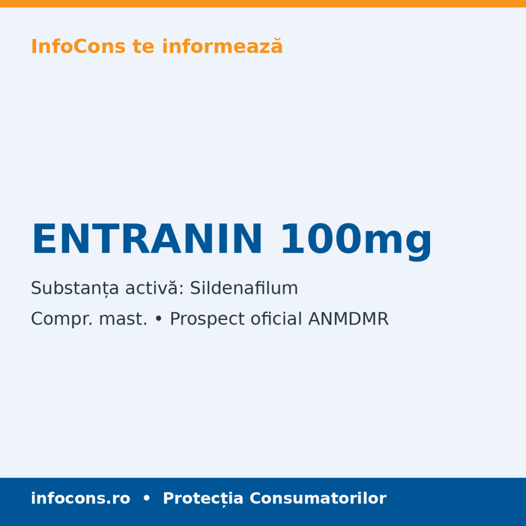 ENTRANIN 100mg - Prospect Medical - InfoCons