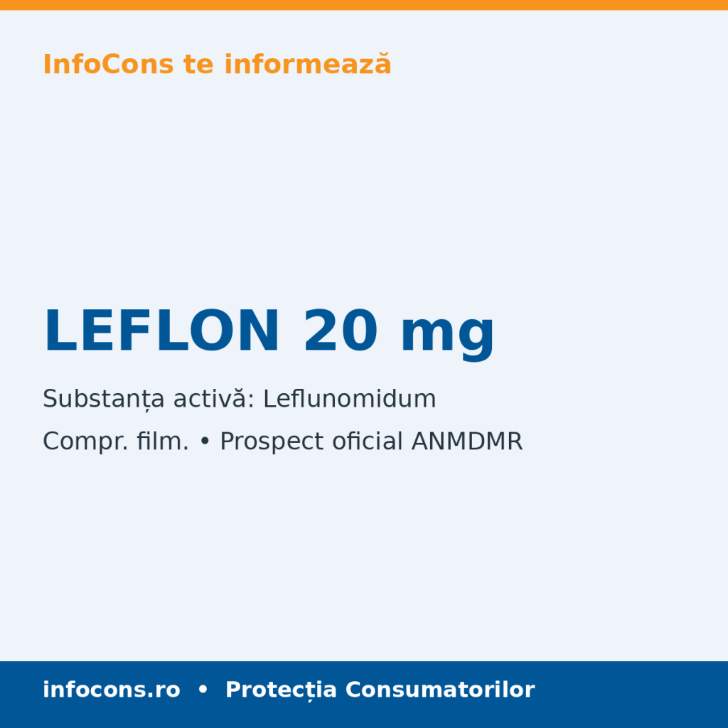 LEFLON 20 mg - Prospect Medical - InfoCons