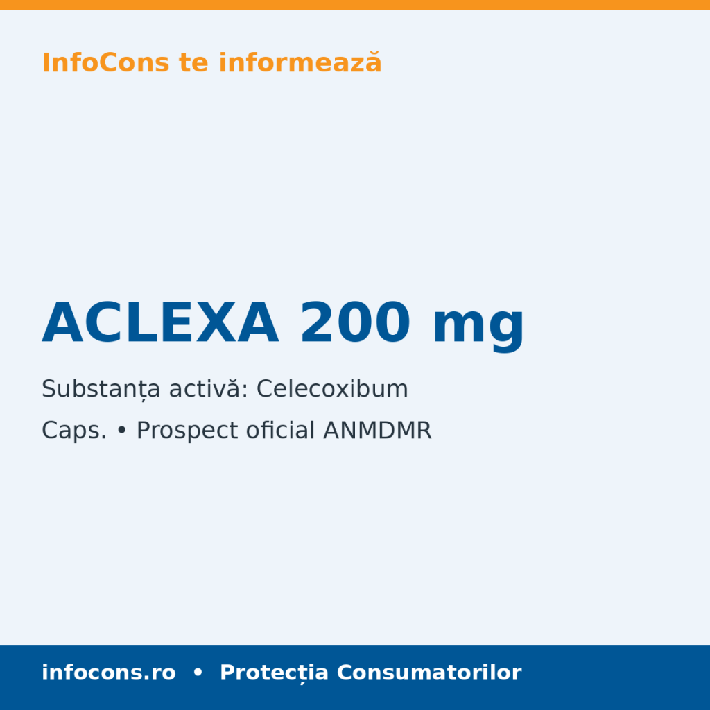 ACLEXA 200 mg - Prospect Medical - InfoCons