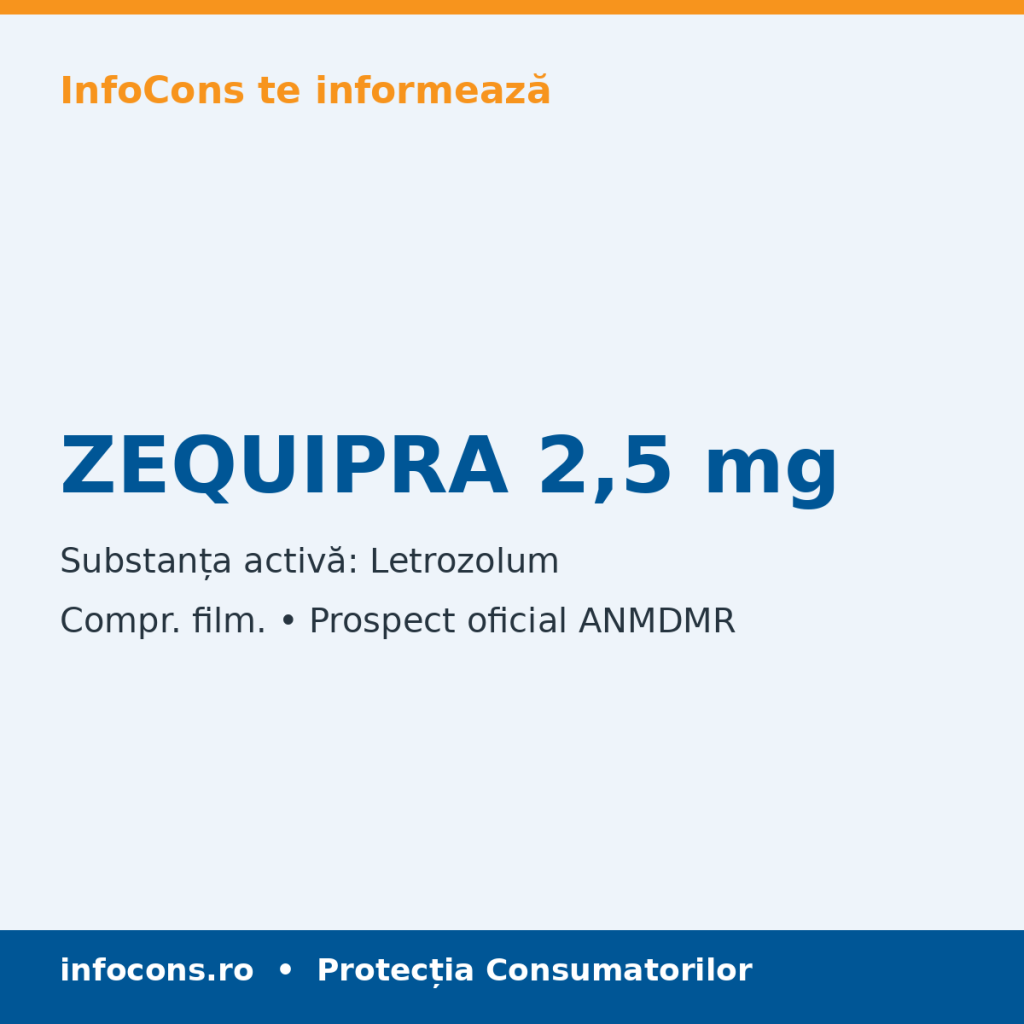 ZEQUIPRA 2,5 mg - Prospect Medical - InfoCons