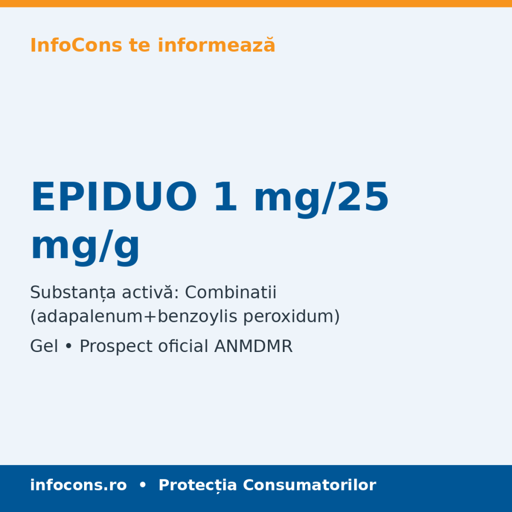 EPIDUO 1 mg/25 mg/g - Prospect Medical - InfoCons