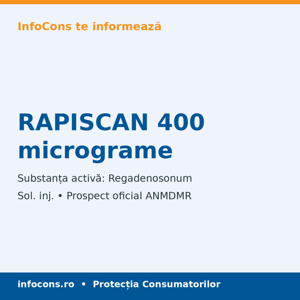 RAPISCAN 400 micrograme - Prospect Medical - InfoCons
