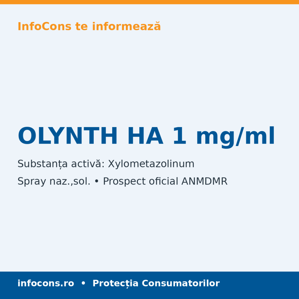 OLYNTH HA 1 mg/ml - Prospect Medical - InfoCons
