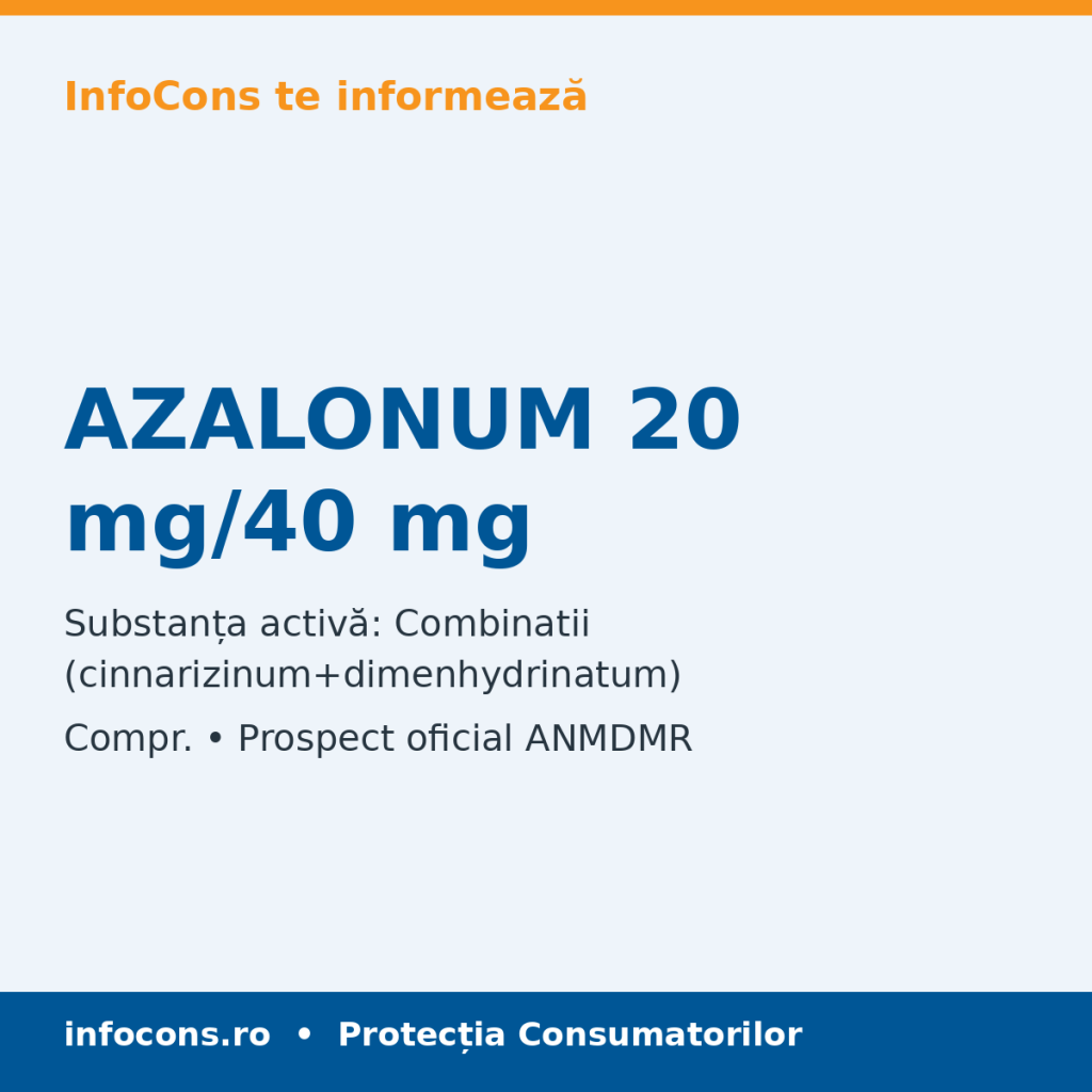 AZALONUM 20 mg/40 mg - Prospect Medical - InfoCons