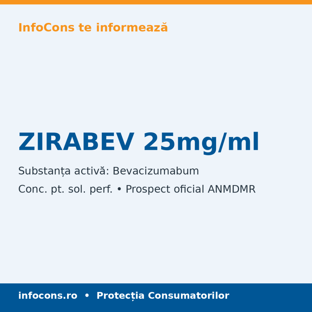 ZIRABEV 25mg/ml - Prospect Medical - InfoCons