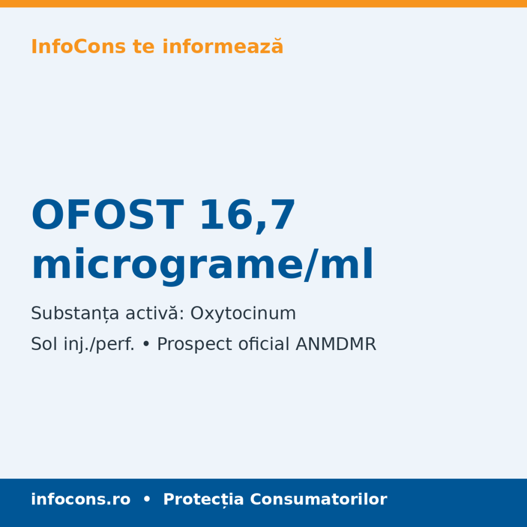 OFOST 16,7 micrograme/ml - Prospect Medical - InfoCons