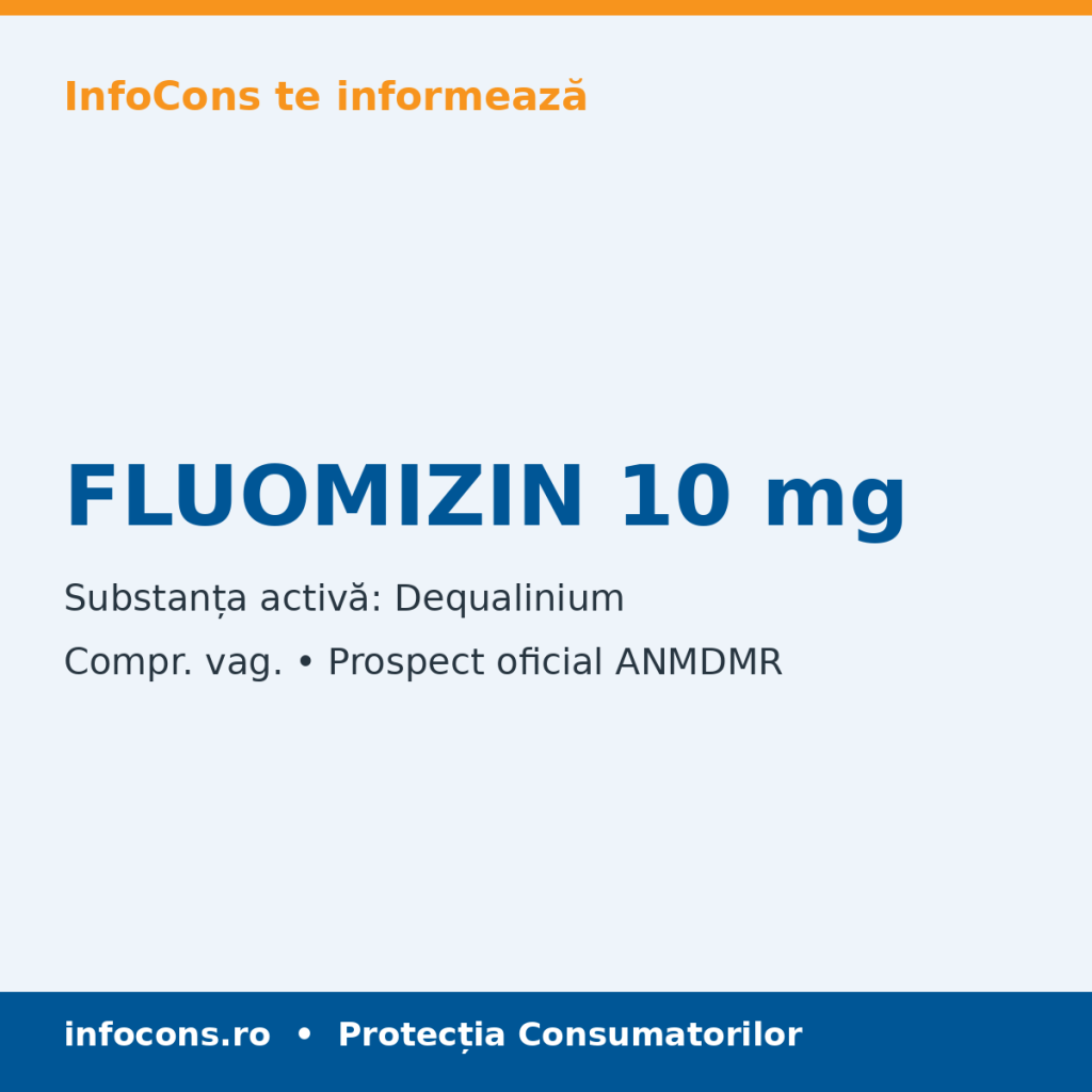 FLUOMIZIN 10 mg - Prospect Medical - InfoCons